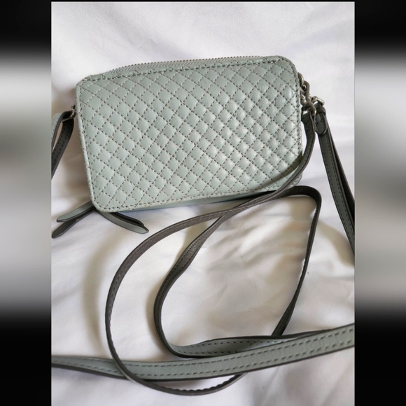 Vera Bradley Leather Crossbody Wallet - Picture 1 of 7